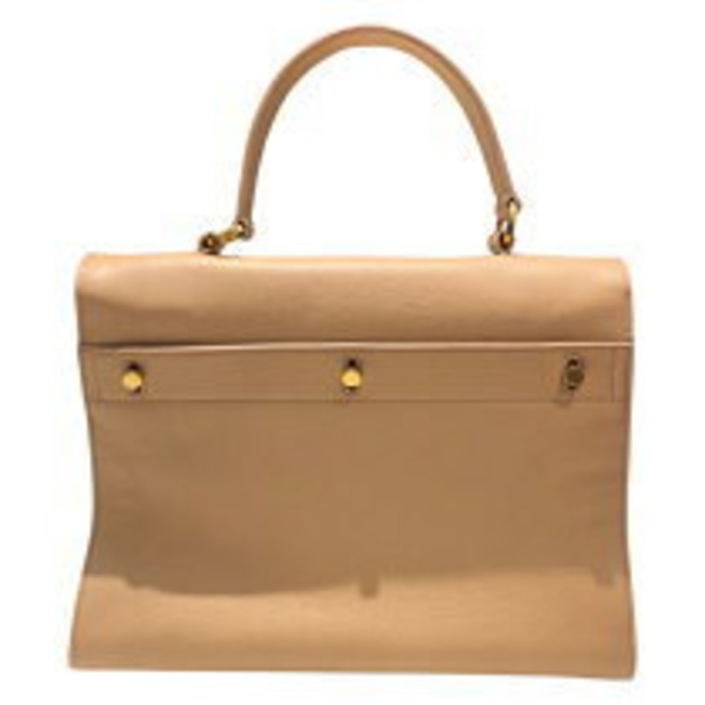 Saint Laurent Beige Muse Handbag Leather Two